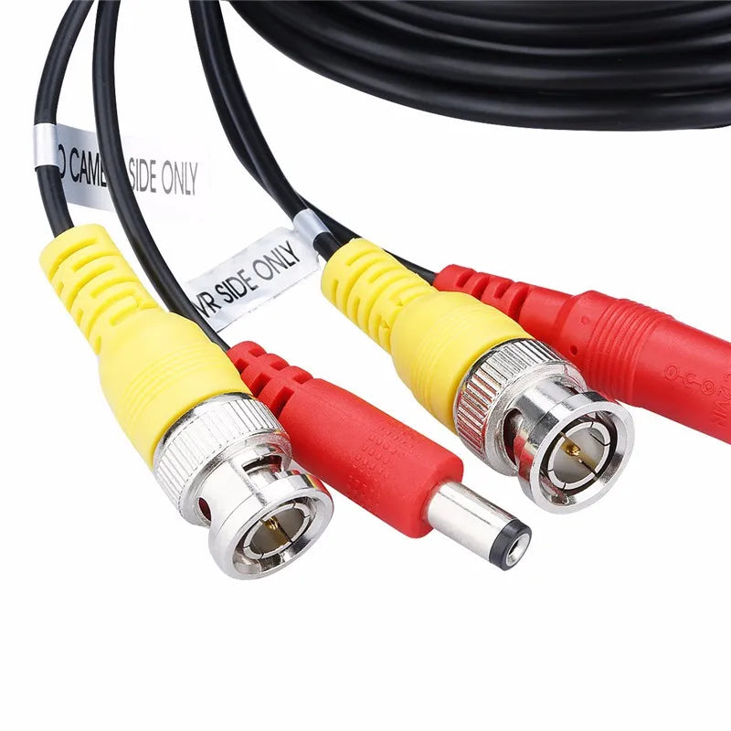 AHD Camera Cables 5M/10M/15M/20M/30M BNC Cable Output for DC Plug Cable for Analog AHD CCTV DVR Drop Shipping