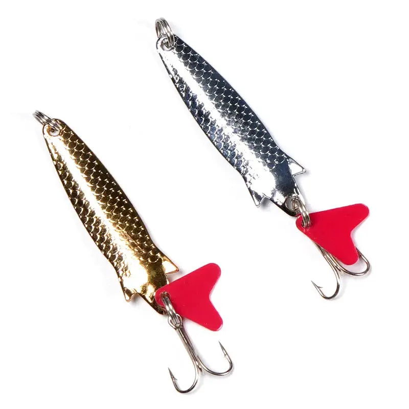 Fishing Lure Kit 16 pcs sets Trolling Jigging Lure Metal Spoon For Bass Pike Crank Tackle Accessories With Box Wobblers Kit WardBoyzPROShop