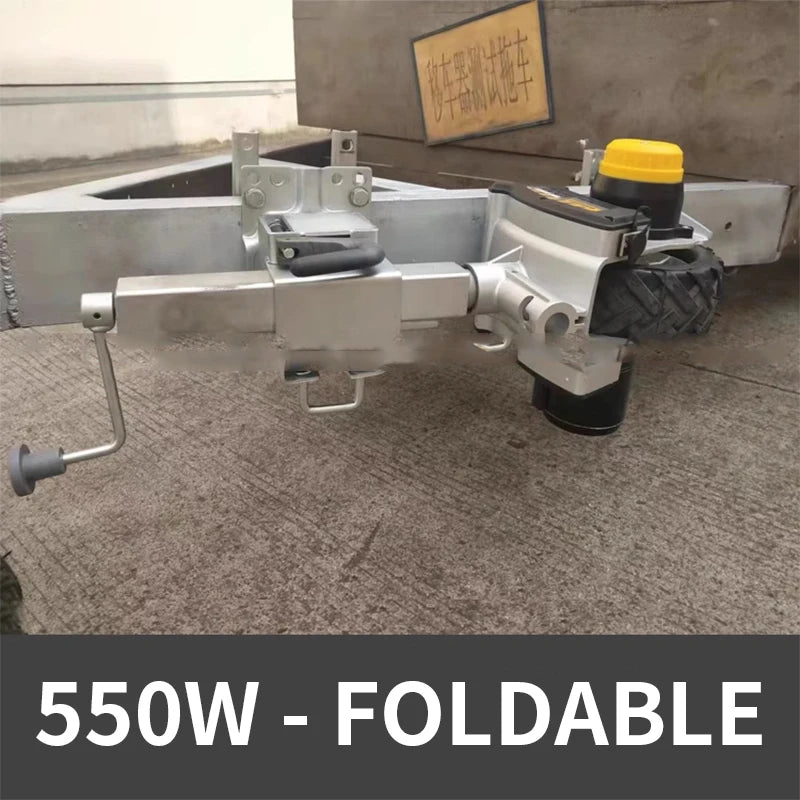 Electric Car Mover Trailer Jockey Wheel 12V Mover Electric Horse Float Automatic Brake Foldable