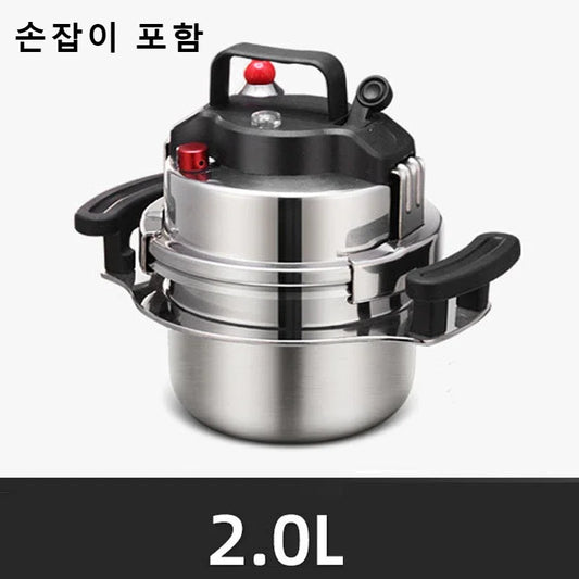 1.6L/2L Pressure Cooker Outdoor Camping Portable Micro Pressure Cooker Household 304 Stainless Steel 5-minute Quick Cooking Pot