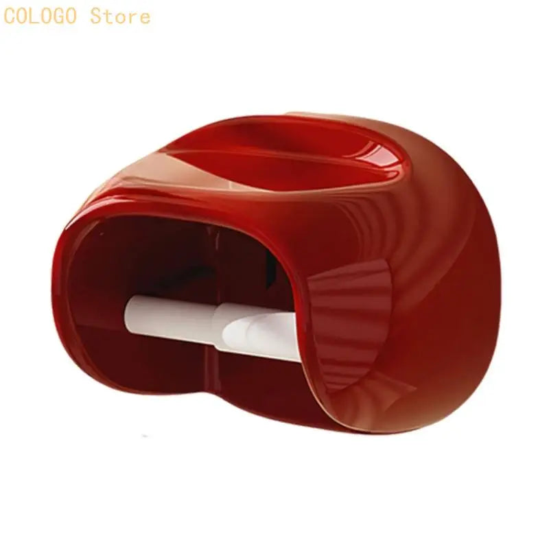 Modern Bathroom Tissue Holder With Shelf Waterproof Toilet Paper Dispenser D0LD