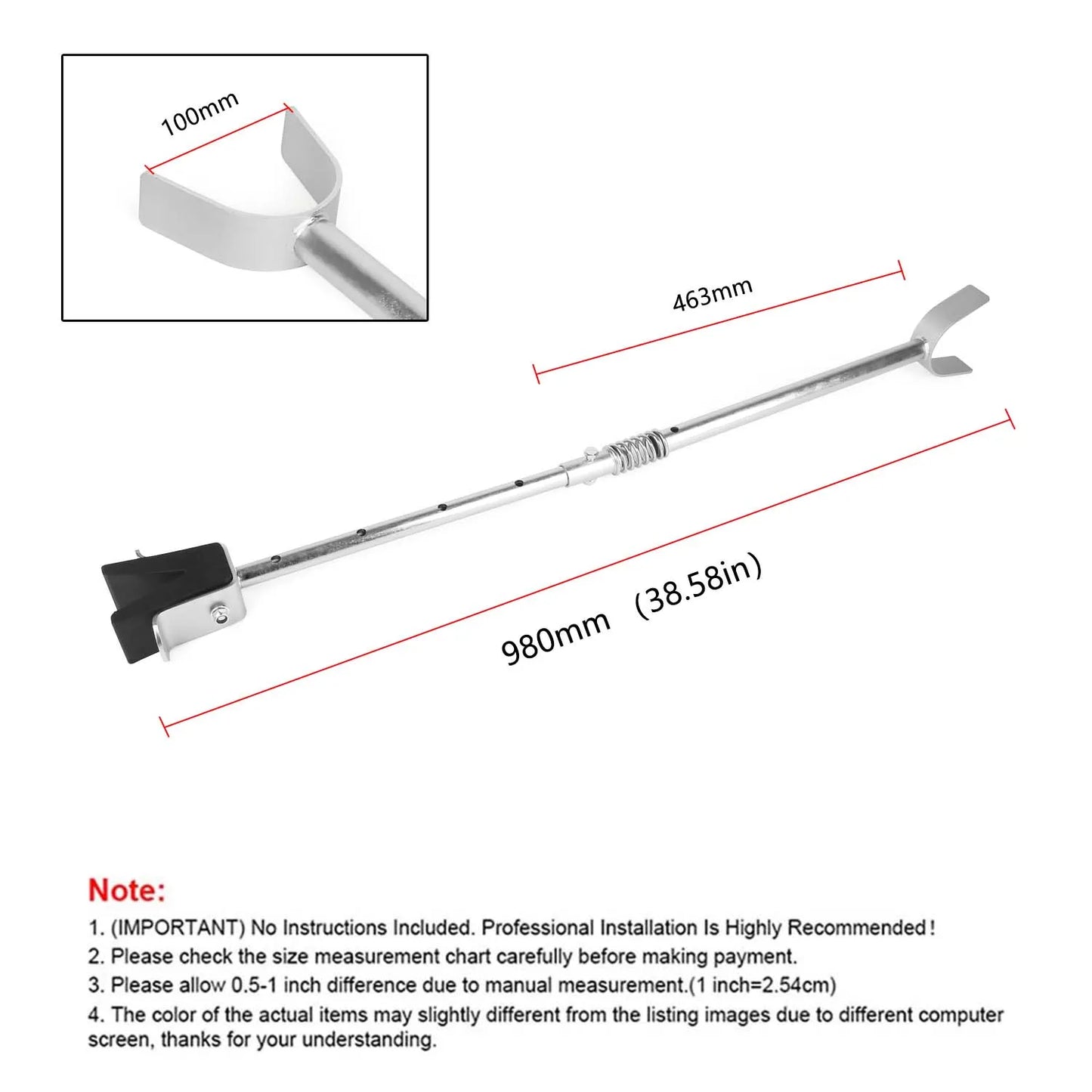 Boat Transom Saver Adjustable Spring Shock Absorbing With Composite Head for outboard motor ,Holds Engine,Roller,Boat Trailers