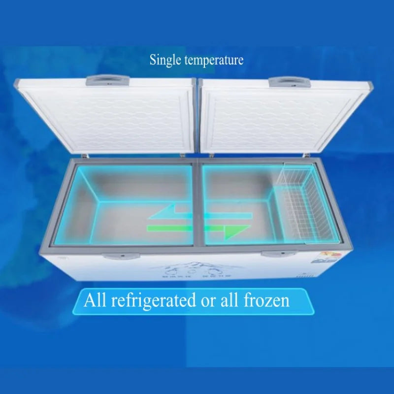 custom.1188L Freezer Fridge Freezer Refrigerator Supermarket Equipment Freezers