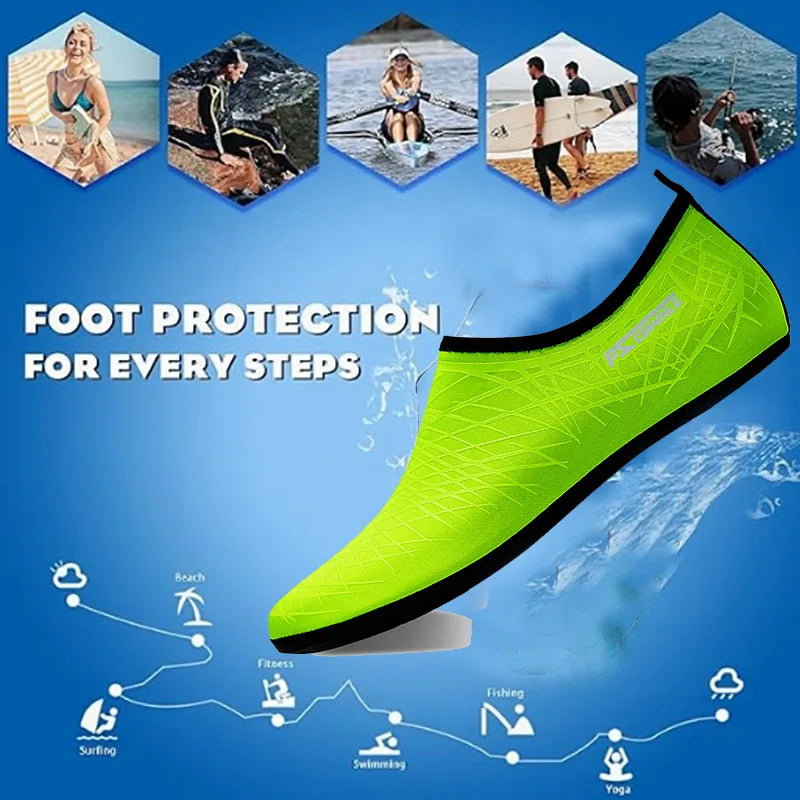 Diving Shoes Women Aqua Shoes Men Beach Swimming Water Sport Socks Barefoot Sneaker Fitness Dance Swim Surfing Snorkeling Shoe