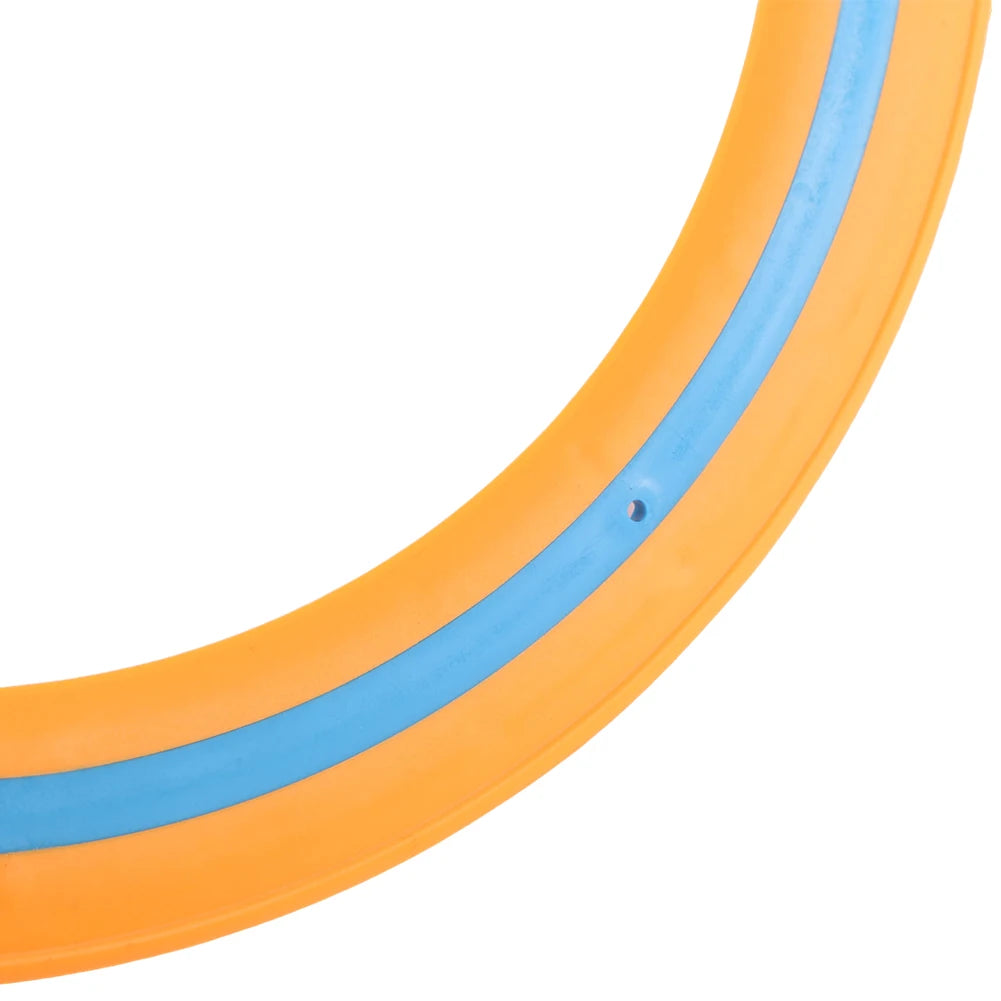 25cm Flying Disc Portable Flying Ring Versatile Outdoor Flying Disc Toy Playing Flying Saucer for Beach Backyard