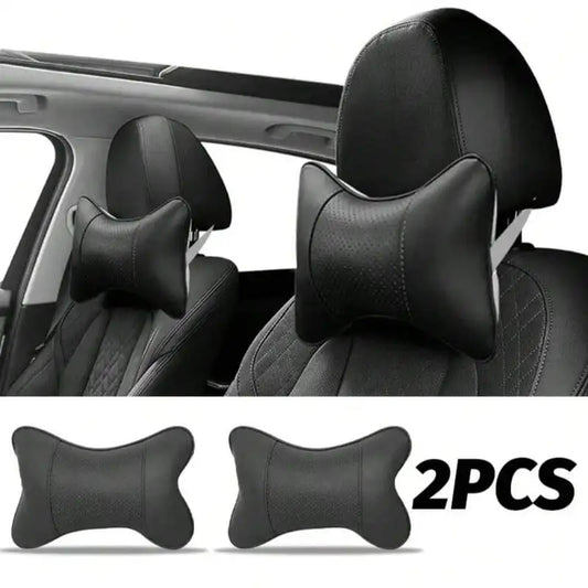 Auto Safety Car Seat Headrest with Breathable Mesh Relax Pillow Head And Neck Rest Cushion Auto Protector
