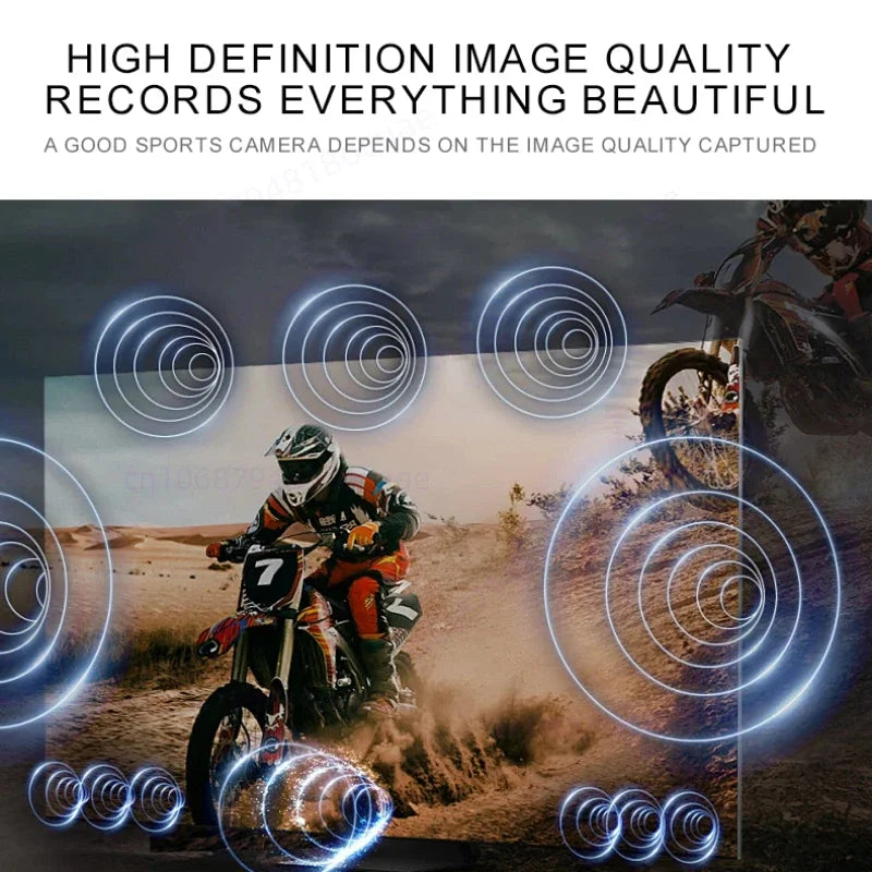 1080P HD Headlight Sports Camera Wave Hand Induction Video Recorder First Perspective Moving Camcorder Built Battery Action Cam