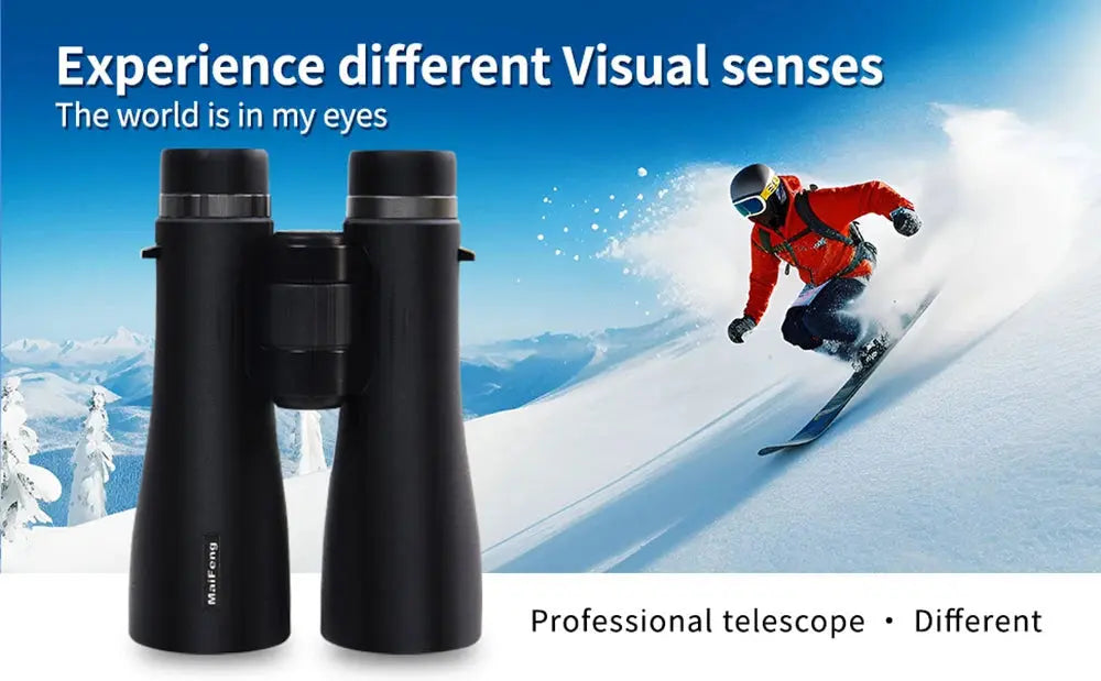 12x50 HD Binoculars for Adults High Powered Large View Binoculars with Clear Vision IPX7 Waterproof Telescope for Hunting Travel WardBoyzPROShop