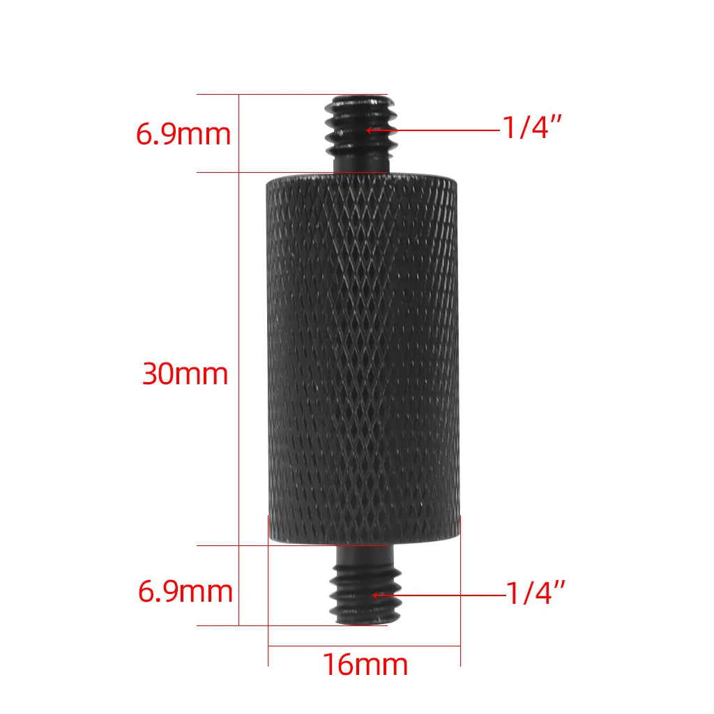Conversion Screw 1/4 to 1/4 3/8" M4 M5 M6 M8 M10 Screw Projector Adapter DSLR Camera Tripod Ballhead Photography Fixing Mount
