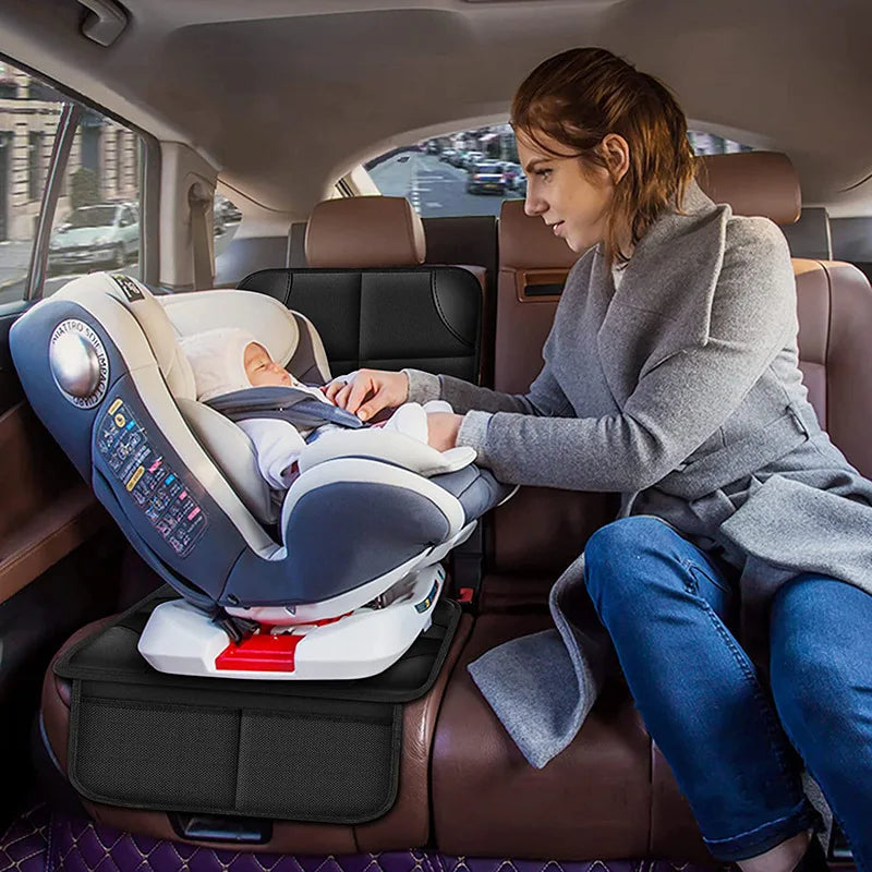 Car Anti Slip Cushion for Baby Seat Children Safety Seat Mat Anti-Scratch Universal Car Seat Protector Cover Waterproof Oxford
