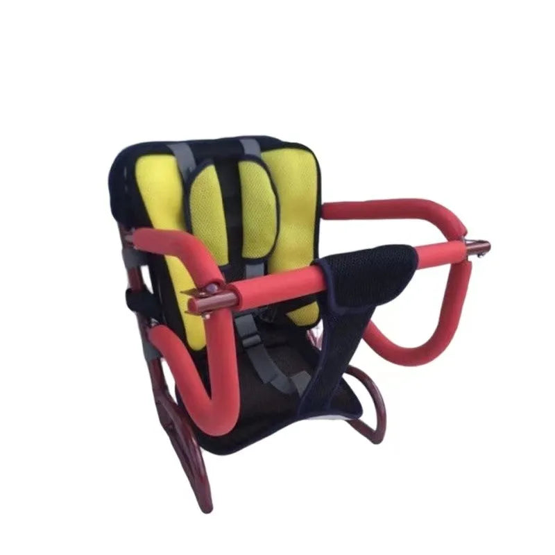 Electric Motorcycle Children's Safty Seat Seat Foldable Motorcycle Safety Seat General Guardrail With Rear Seat Selt