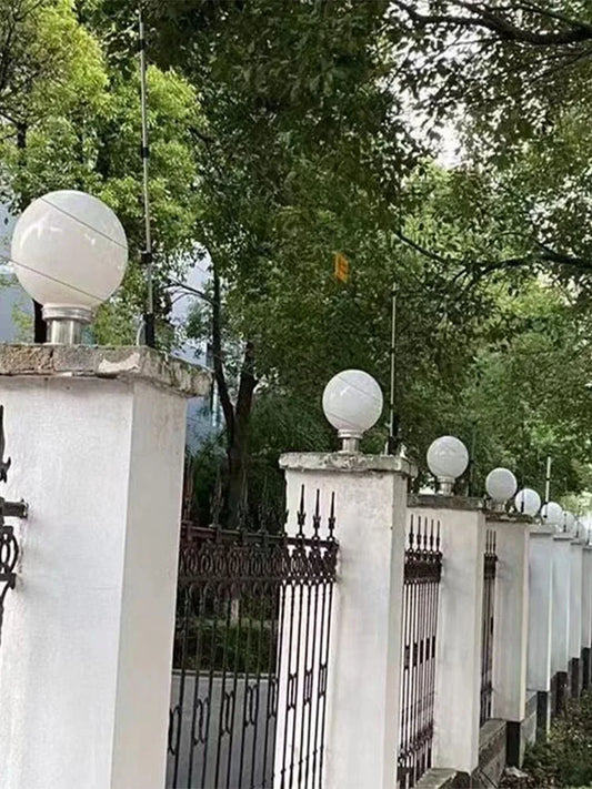 Fence Lampshade LED Bulbs Cover Post Light Outdoor for Yard Acrylic Lights Garden Supplies Fixtures outside