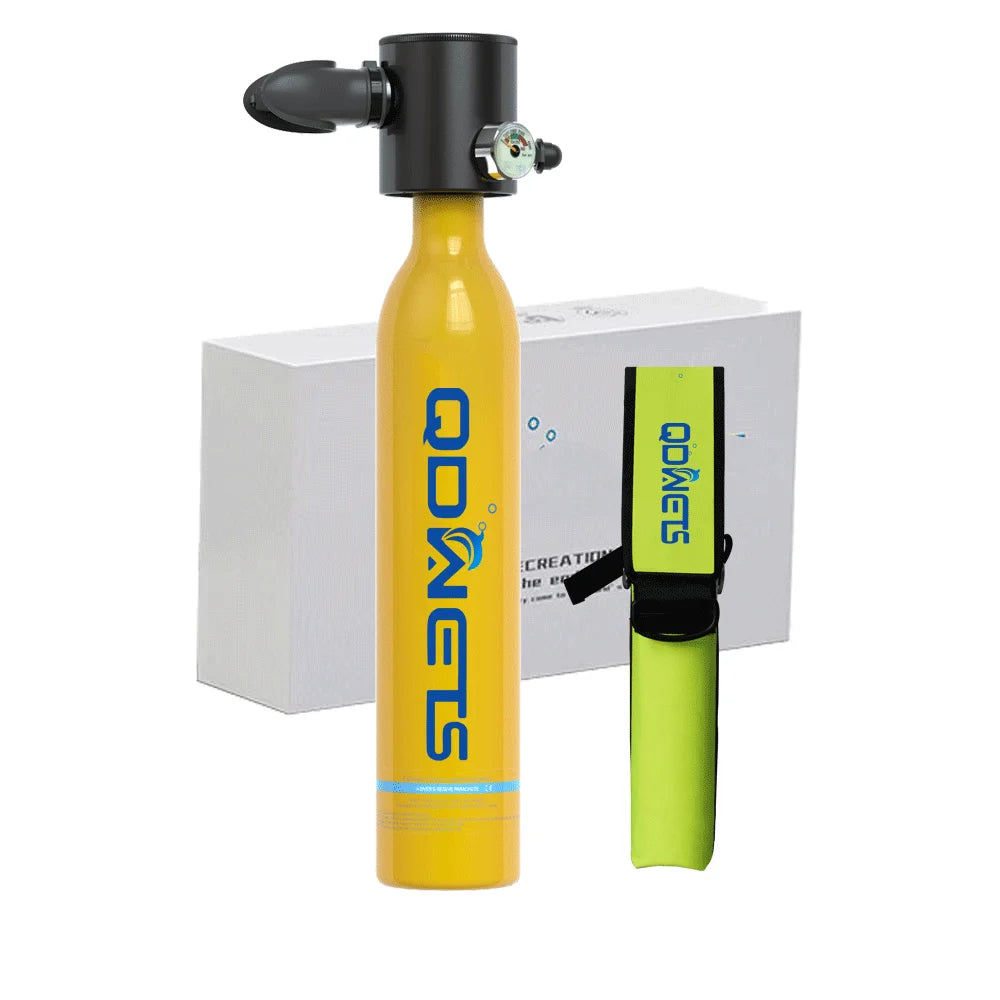 Scuba Diving Tank, 0.5L Scuba Tank ,5-10 Minutes of Underwater Capability.Mini Scuba Tanks, Scuba Diving Tanks Complete with P