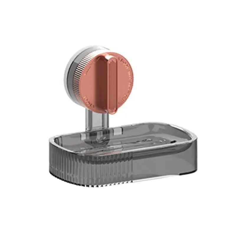E8BD NonDrill Soap Trays Suction Soap Dish for Easy Installation in Bathrooms