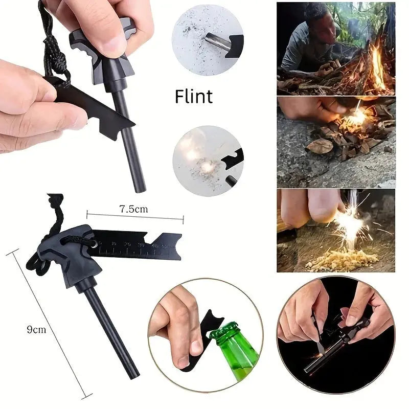 Multi functional survival tools, outdoor camping equipment, outdoor survival emergency supplies kit WardBoyzPROShop