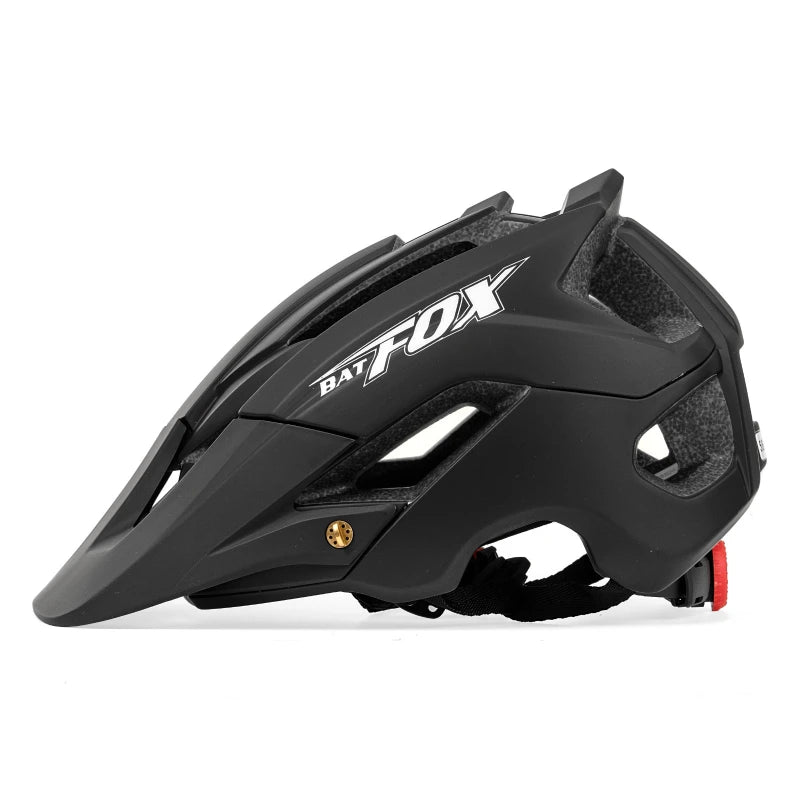 BATFOX Outdoor DH MTB Bicycle Helmet Integrally-molded Road Mountain Bike Helmet CE CPSC Ultralight Racing Riding Cycling Helmet