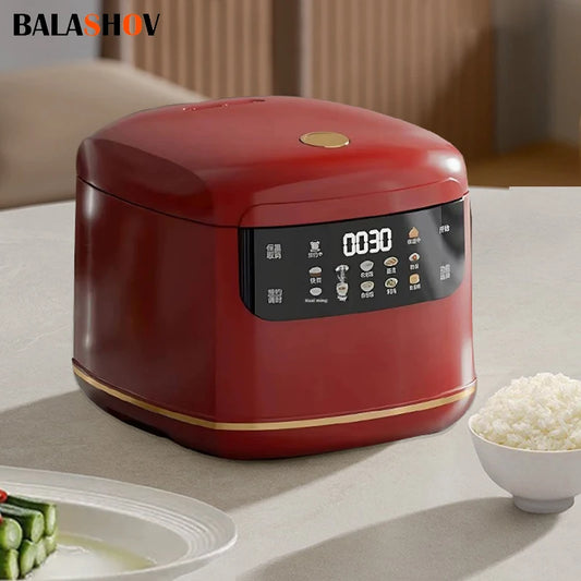 MultiCooker Electric Rice Cooker 110V 220V Non-Stick Pot 1-3 People Mini Cooking Machine Steamed Smart Rice Cooker Kitchen 2L