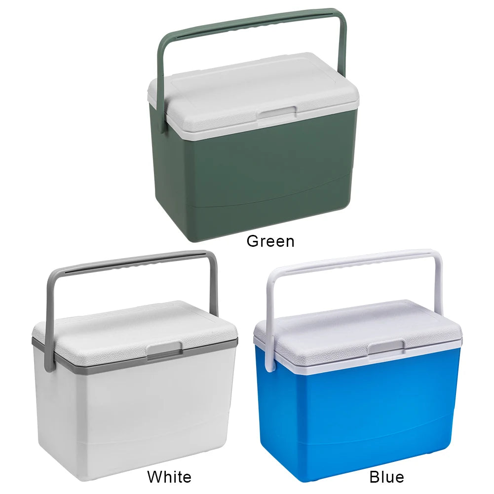 3L Insulated Portable Cooler with Handle Picnic Ice Bucket Heat Preservation Food Storage Reusable Box for Outdoor Beach Picnic WardBoyzPROShop
