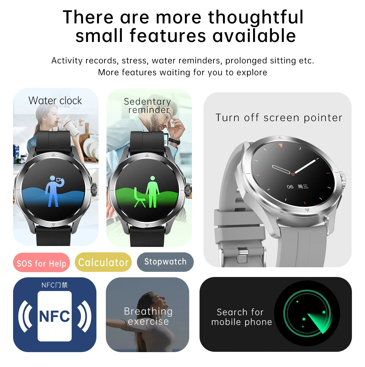 S4 Ultra For Xiaomi Smart Bracelet Men Watch AMOLED HD Screen Bluetooth Call GPS Trajectory NFC Heart Rate Compass SmartWatches WardBoyzPROShop