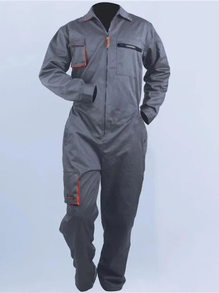 New Work Overall Uniform Men Women Working Coveralls Welding Suit Car Repair Workshop Mechanic Plus Size Clothes