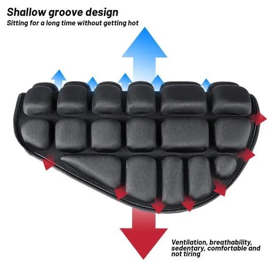Motorcycles Seat Cover Cushion EVA Foam Soft Comfortable Relief Seat Cushion Universal for Motorbike Electric Bike Air Seat