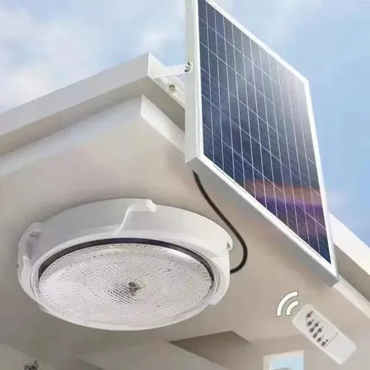 Solar lights Indoor Home Top Ceiling House Outdoor Garden pandent light Panel Lamp Fixture For Corridor Garden Living Room