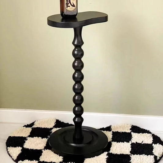 French Retro Luxury Sofa Side Table Living Room Simple Coffee Table Shelf Bedroom Storage Rack Home Decor Ornaments Accessories