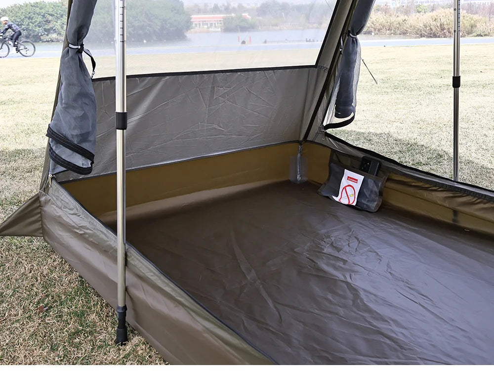 Airy Mesh Tent 1 Person Ultralight Tent Quick Setup Backpacking Shelter Breathable Mosquito Proof for Camping and Trekking WardBoyzPROShop