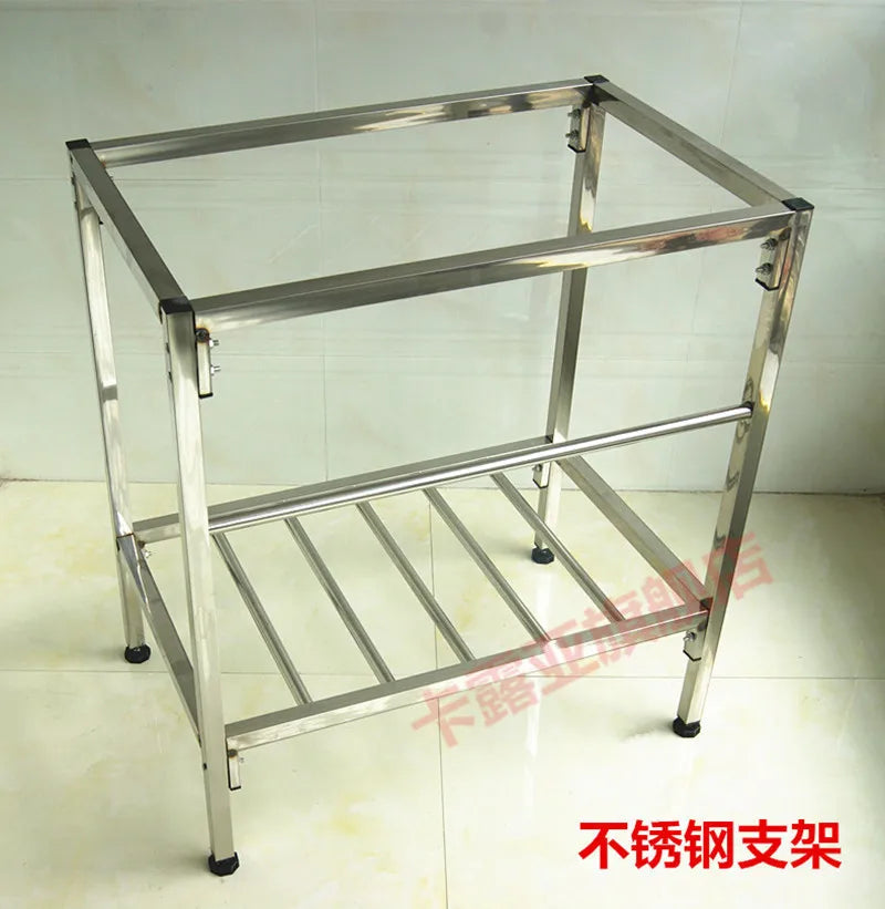 Kitchen Stainless steel sink with bracket Water basin Vegetable basin Dishwashing sink
