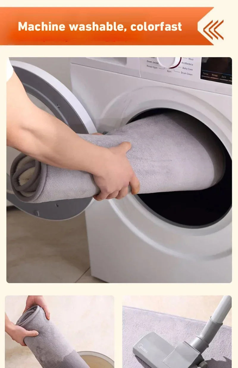 Bathroom Non-slip Water Absorbent Mat Soft Comfortable Shower Floor Rug Anti-slip Foot Pad For Household Toilet Bath Shower Room