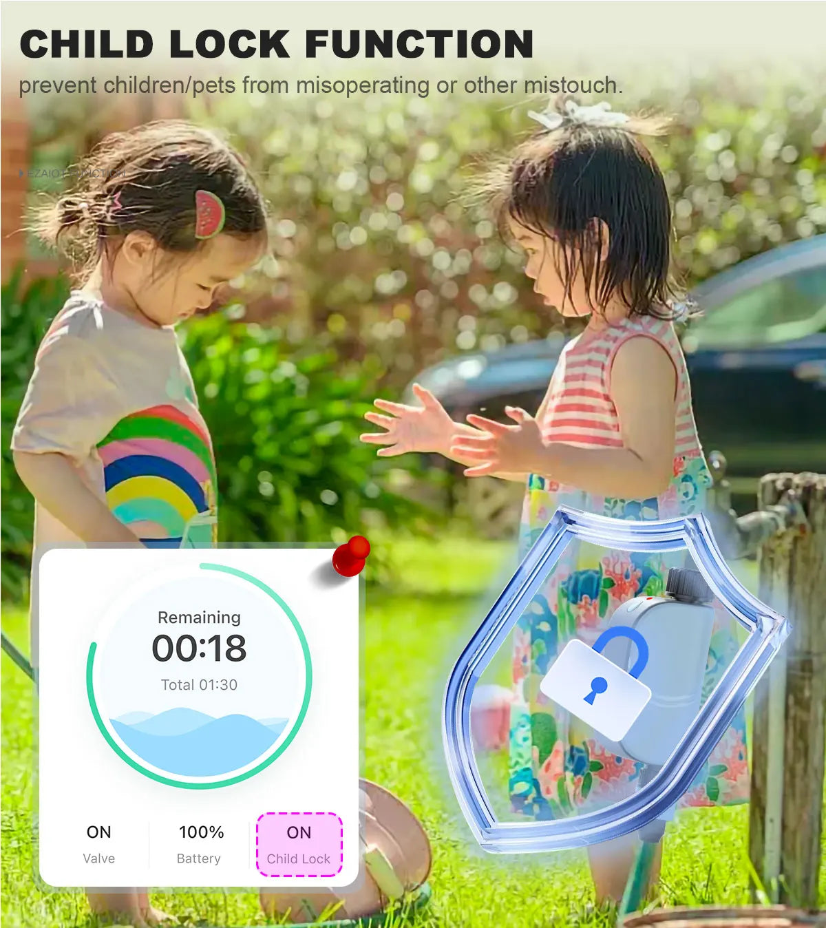 Smart WIFI Garden Watering Timer Tuya Automatic Sprinkler Remote Drip Irrigation System Outdoor Water Controller Valve Goole Hom
