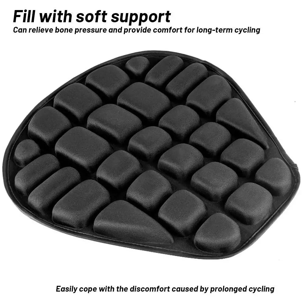 Motorcycles Seat Cover Cushion EVA Foam Soft Comfortable Relief Seat Cushion Universal for Motorbike Electric Bike Air Seat