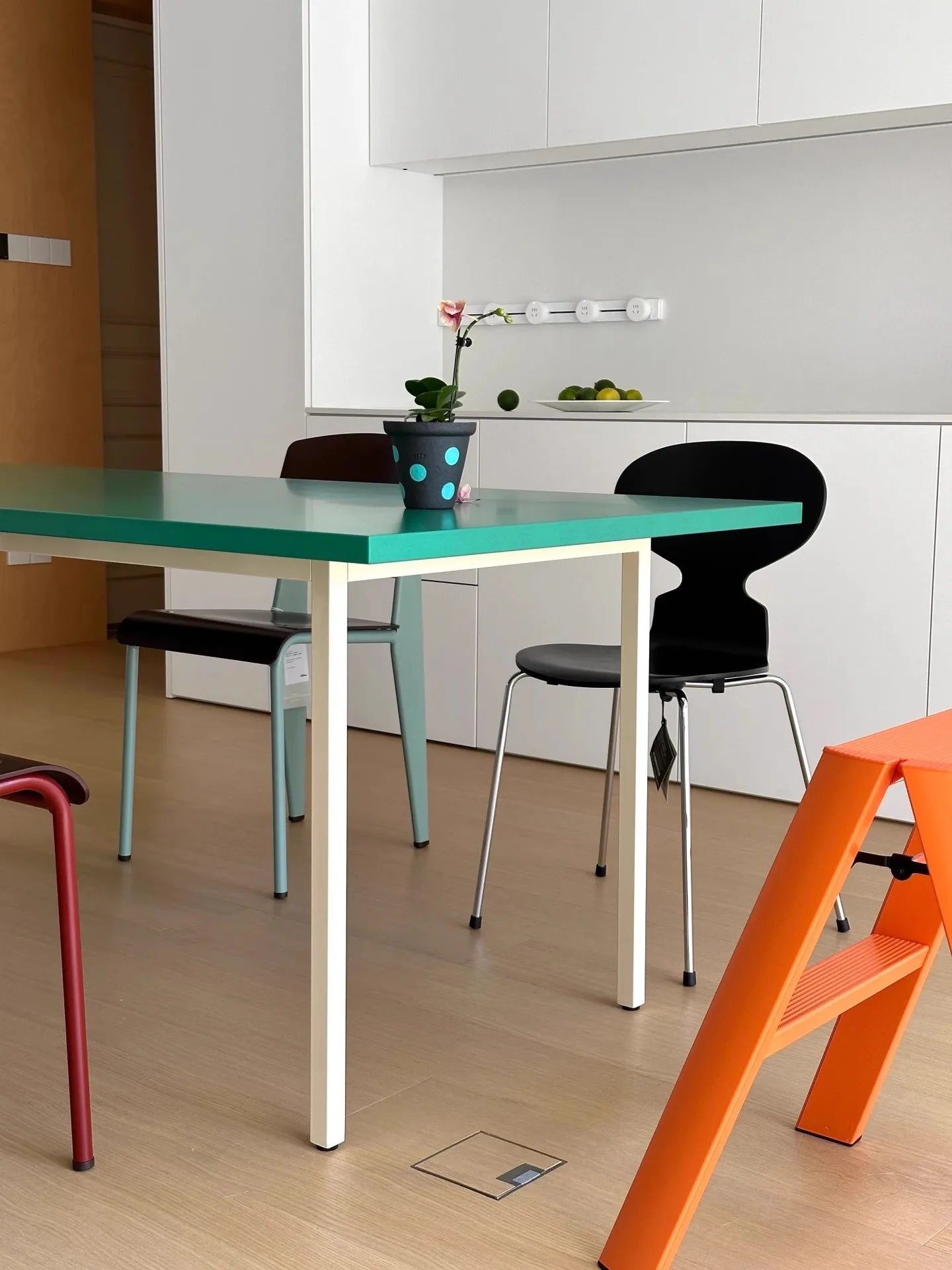 Design Legs Dining Table Modern Rectangle Kitchen Living Dining Table Waterproof Vase Muebles Para El Hogar Home Furniture
