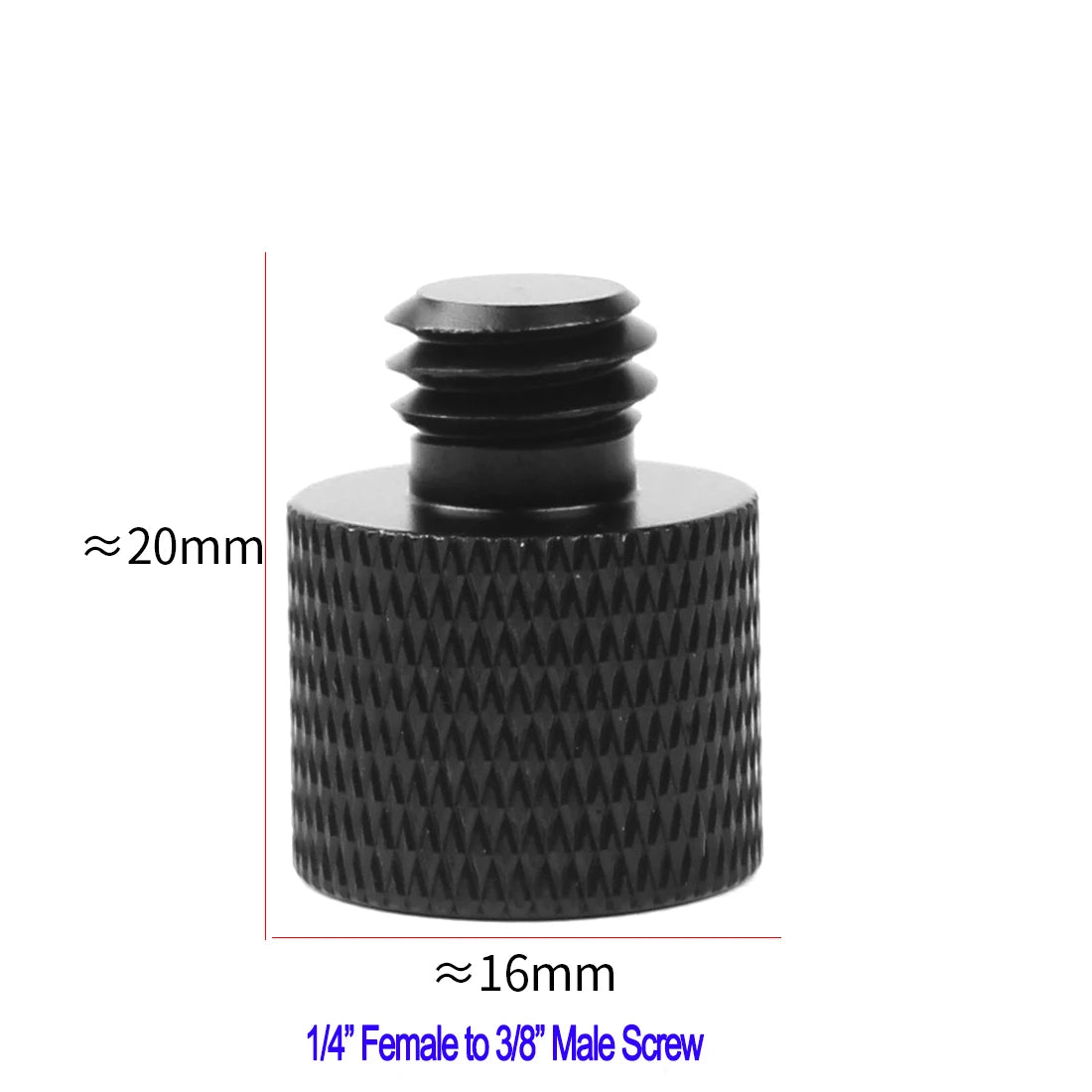 Conversion Screw 1/4 to 1/4 3/8" M4 M5 M6 M8 M10 Screw Projector Adapter DSLR Camera Tripod Ballhead Photography Fixing Mount