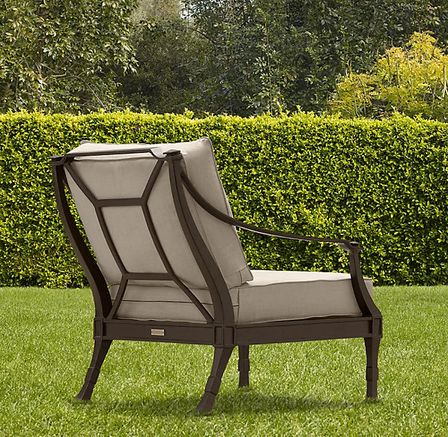 Luxury Outdoor Garden Outside Furniture Cast Design Most Durable Aluminum Sofa Set
