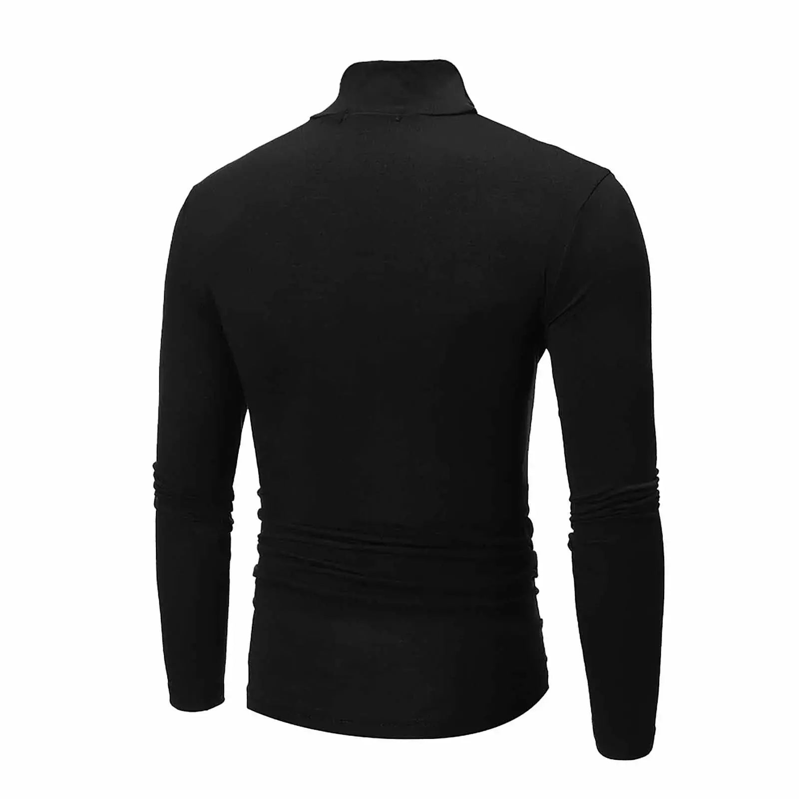 New Men's handsome half turtleneck bottom shirt,  gentle and comfortable, suitable for autumn, winter, senior undershirt WardBoyzPROShop