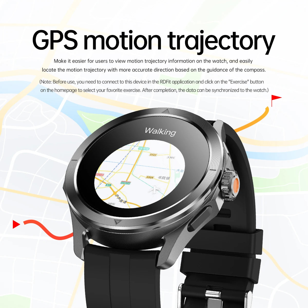 S4 Ultra For Xiaomi Smart Bracelet Men Watch AMOLED HD Screen Bluetooth Call GPS Trajectory NFC Heart Rate Compass SmartWatches WardBoyzPROShop