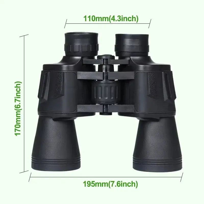20X50 Binoculars for Adults High Powered Professional Binoculars with FMC Lens Central Focus Ideal for Bird Watching WardBoyzPROShop