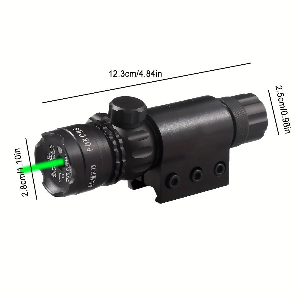 Tactical Green Laser Sight with Switch Rail and Barrel Mounts for Rifles WardBoyzPROShop