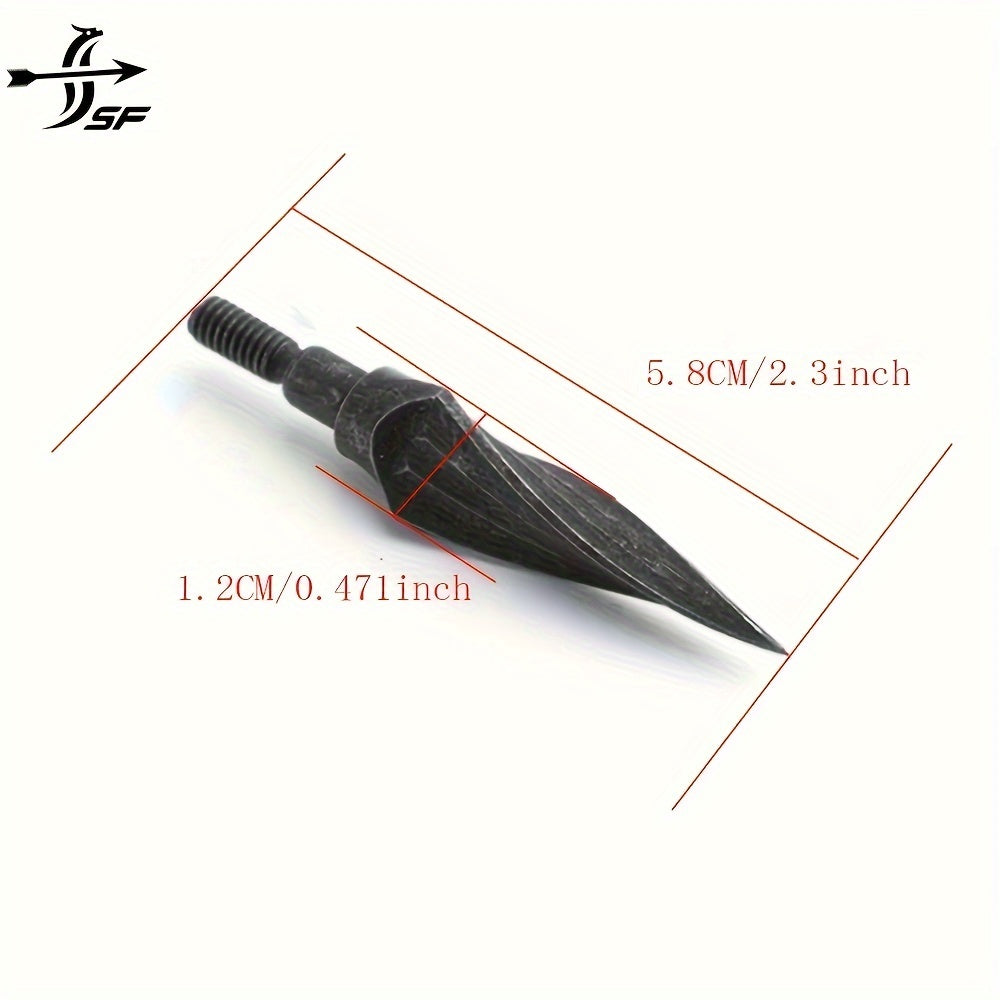 SF Archery Broadheads, 125/150 Grain Traditional Arrow Tips For Compound, Recurve Bow & Crossbow, Pack Of 12 WardBoyzPROShop