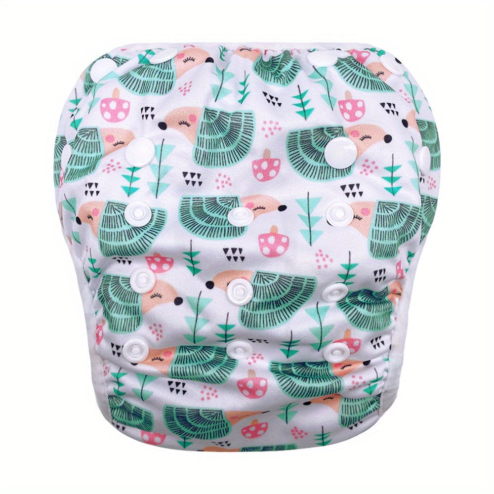 1pc Reusable Baby Swim Diaper, Adjustable Diaper Swim For Toddlers 9 Months - 3 Years Old, For Swimming Lessons Baby Girls, Boys, Natural Color Swim Diaper, Halloween, Thanksgiving And Christmas Gift WardBoyzPROShop