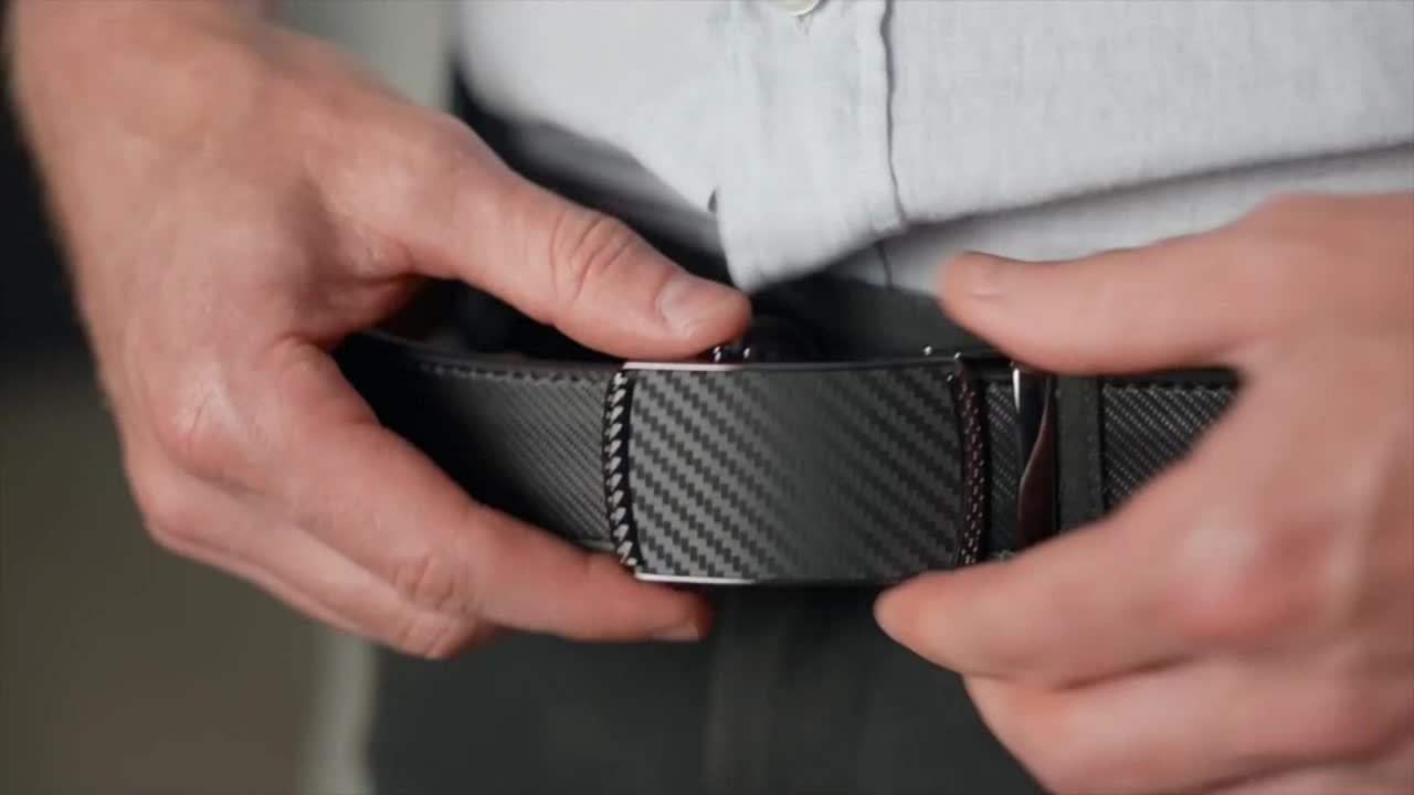 [2 Pack Leather Ratchet Belt] CHAOREN Mens Belts Leather Ratchet 2 Pack - Mens Dress Belt for Dress Pants (32mm) WardBoyzPROShop