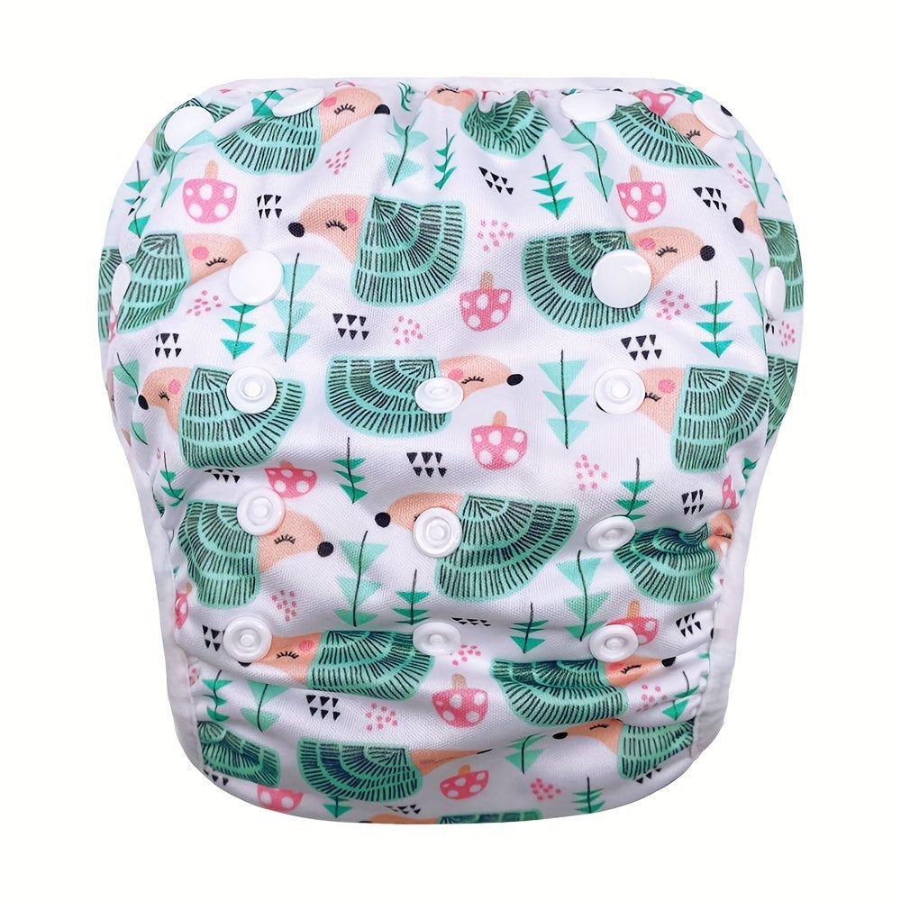 1pc Reusable Baby Swim Diaper, Adjustable Diaper Swim For Toddlers 9 Months - 3 Years Old, For Swimming Lessons Baby Girls, Boys, Natural Color Swim Diaper, Halloween, Thanksgiving And Christmas Gift WardBoyzPROShop