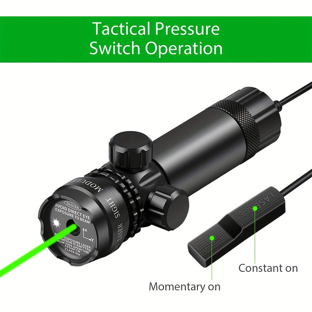 Tactical Green Laser Sight with Switch Rail and Barrel Mounts for Rifles WardBoyzPROShop